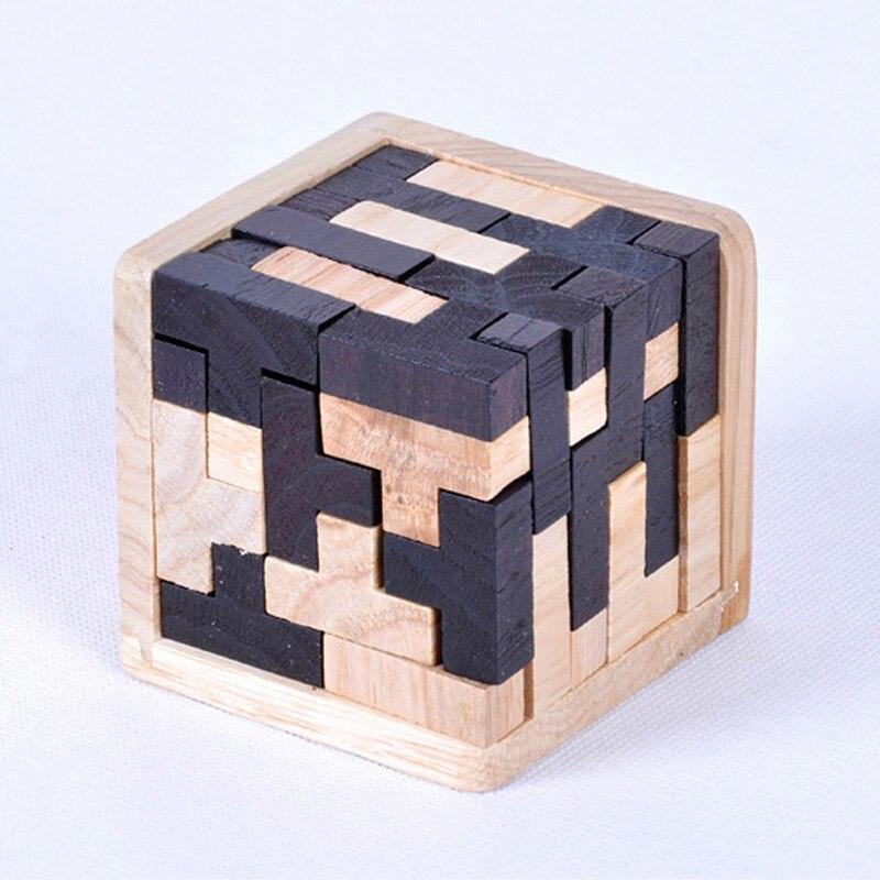 3DPuzzle™ Puzzle Cube en bois | Jeux