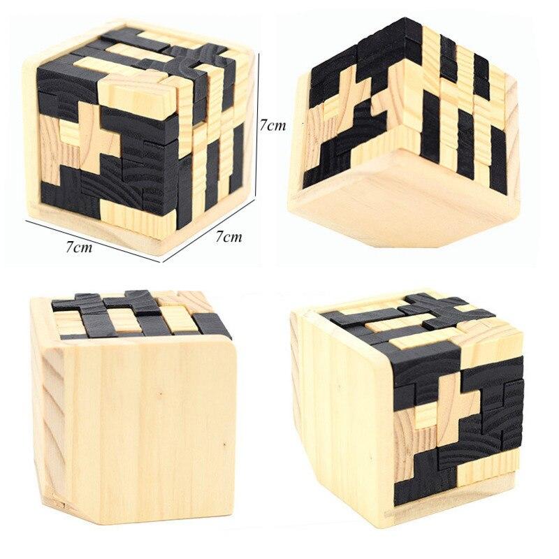 3DPuzzle™ Puzzle Cube en bois | Jeux