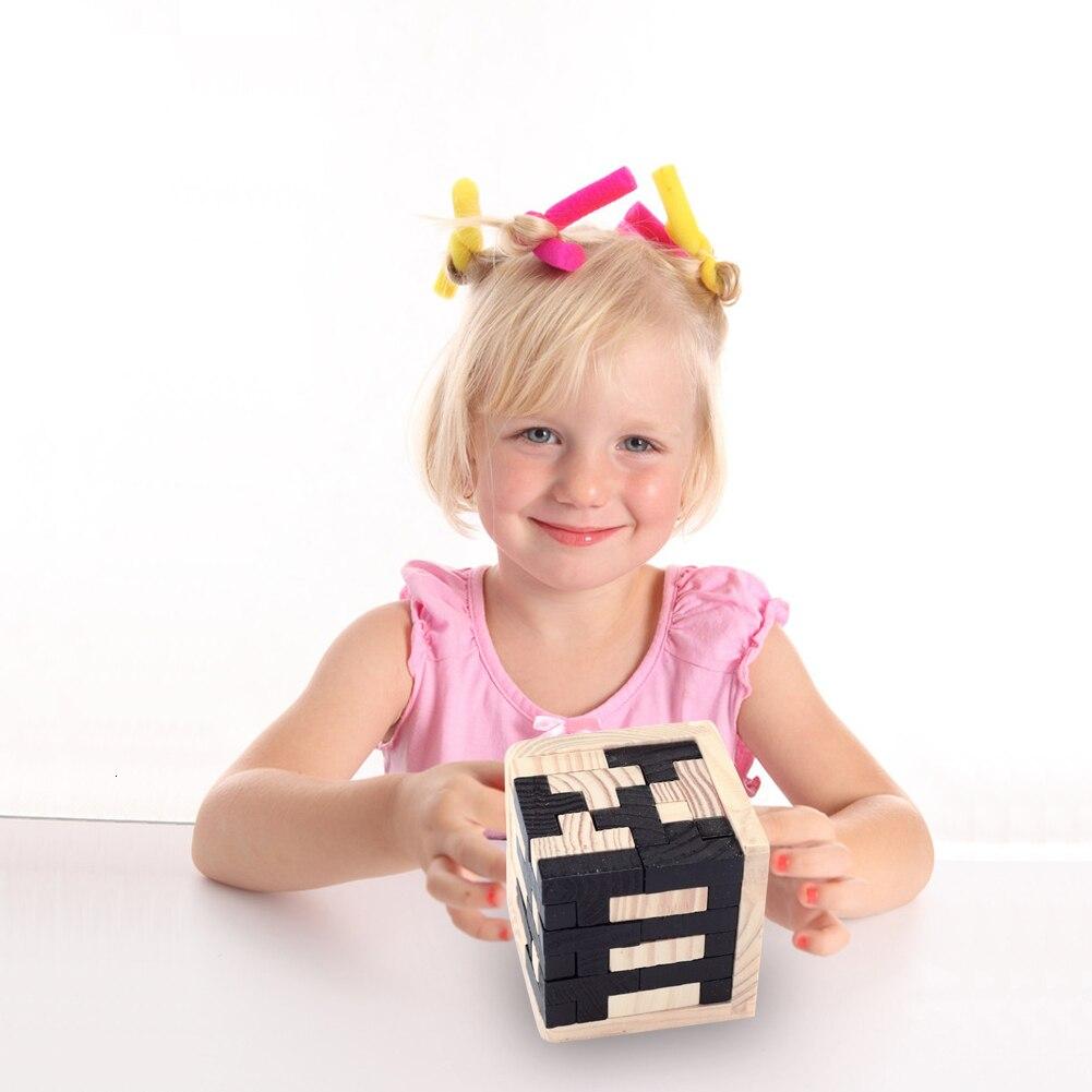 3DPuzzle™ Puzzle Cube en bois | Jeux