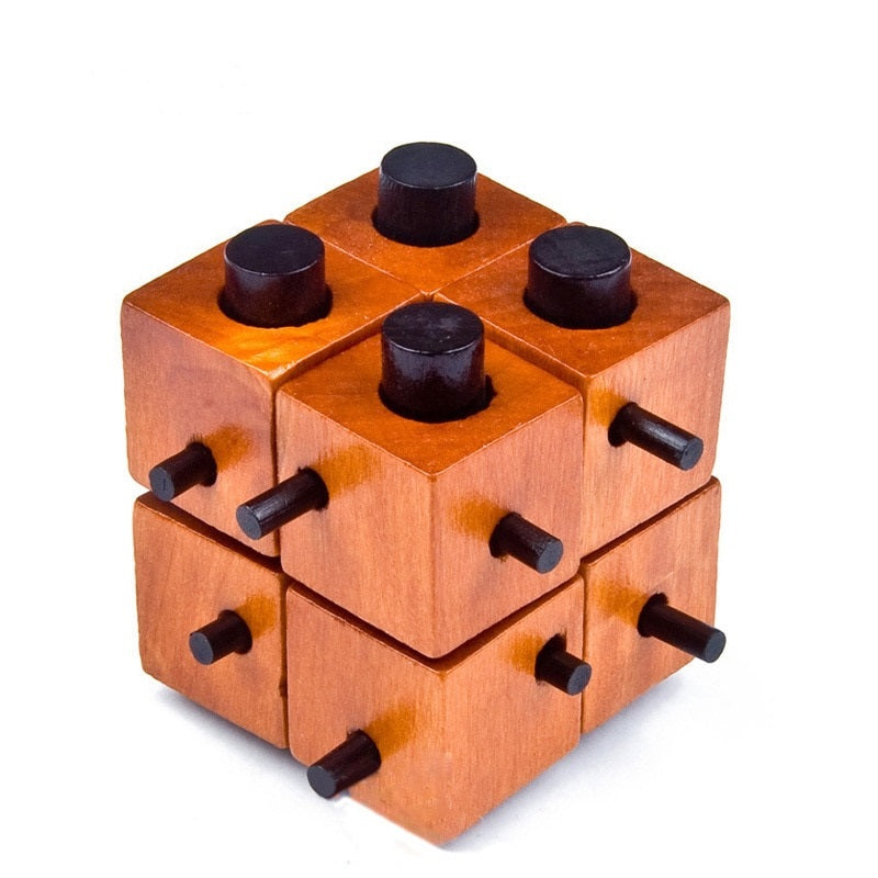 3DPuzzle™ Puzzle Cube en bois | Jeux
