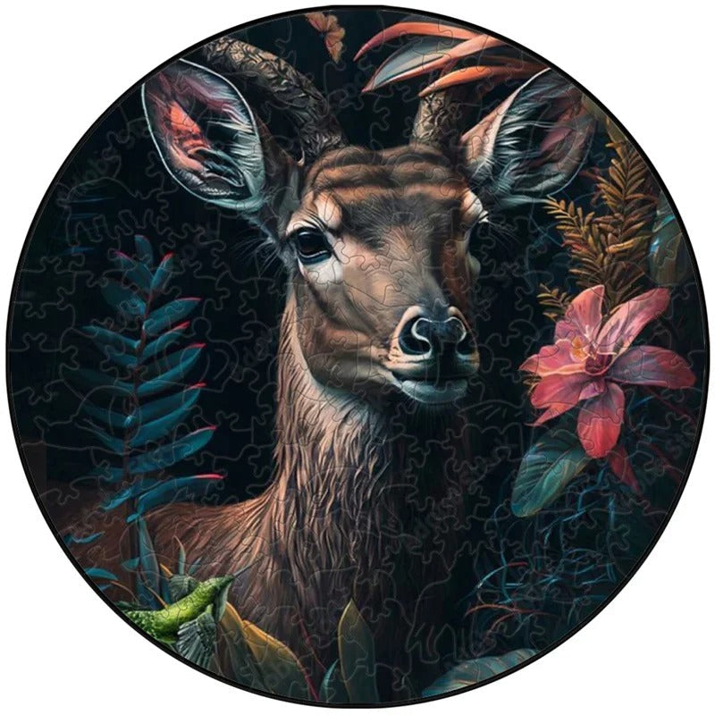 casse tete bois cerf forestier a5