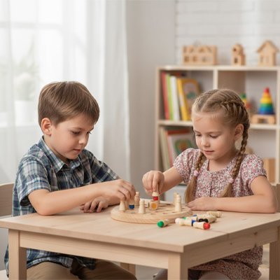 jeux de reflexion enfants table duel strategie