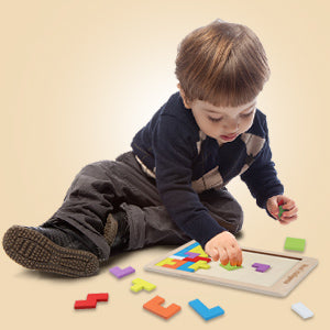 Puzzle Multiforme - Jouets éducatifs en bois  - aides pédagogiques
