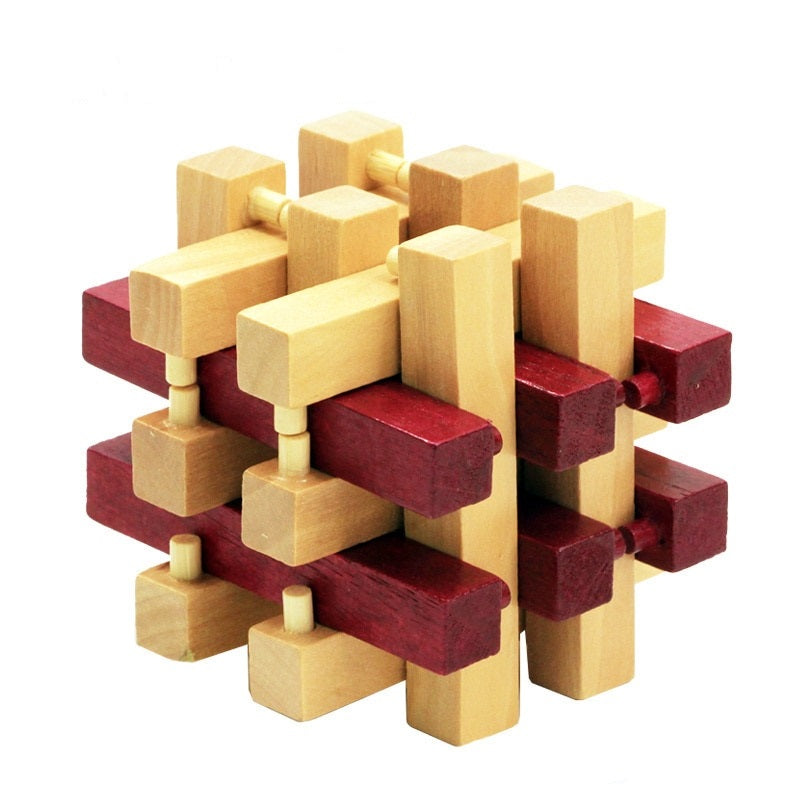 3DPuzzle™  Puzzle Cube en bois | Jeux